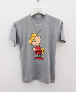 CHARLIE BROWN Snoopy Peanuts t shirt NA