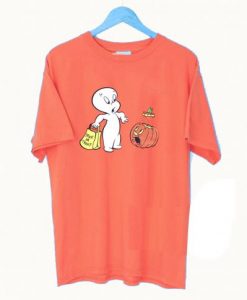 Casper The Friendly Ghost Pumpkin TShirt NA