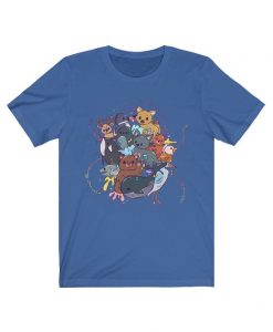 Cute Vancouver Island Animal Doodle T-Shirt NA