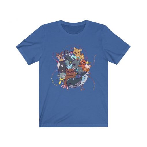 Cute Vancouver Island Animal Doodle T-Shirt NA