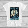 Mermaid Nautical Vintage Tale Me To The Sea Poster T-Shirt NA