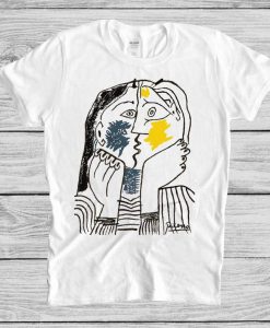 Pablo Picasso The Kiss 1979 Artwork T Shirt NA