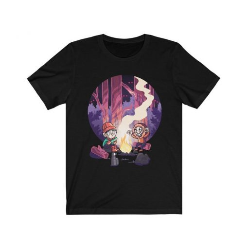 Retro Campfire Stories t shirt NA