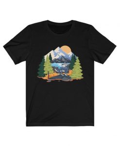 Retro Strathcona Park Wolf T-Shirt NA