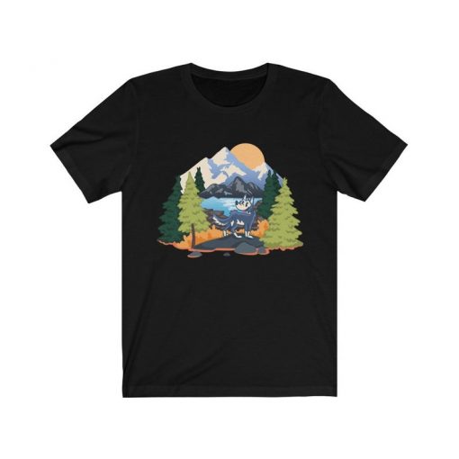 Retro Strathcona Park Wolf T-Shirt NA