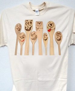 Spoons Funny Faces T Shirt NA