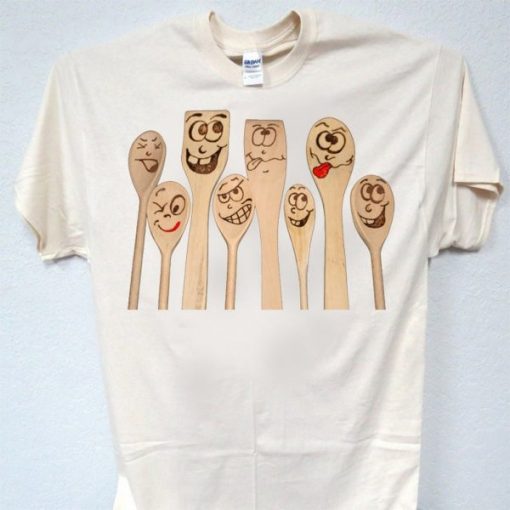 Spoons Funny Faces T Shirt NA