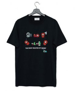 Vintage South Park The Many Deaths Of Kenny T Shirt NA