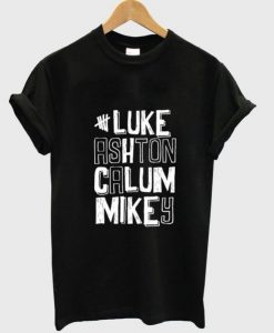 luke anshton calum mikey T shirt NA