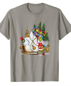 Dr. Seuss Grinch Sleigh T-shirt NA