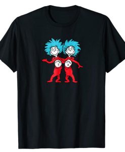 Dr. Seuss Thing 1 Thing 2 Buddies T-shirt NA