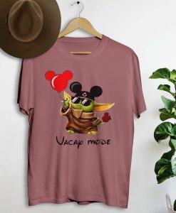 Yoda with Mickey Ears on Holidays t shirt NA