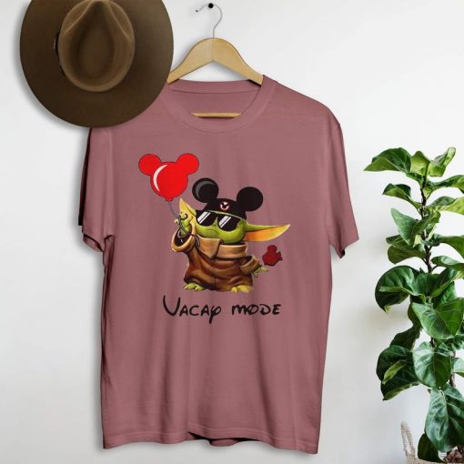Yoda with Mickey Ears on Holidays t shirt NA