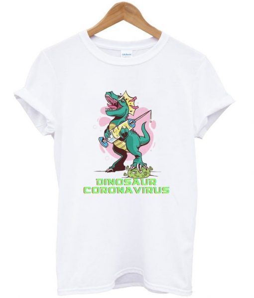 dinosaur coronavirus t-shirt NA