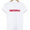 emotional t-shirt NA