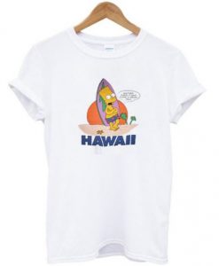 Bart Simpson Hawaii T-shirt NA