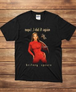 Britney Spears Oops I Did It Again T-Shirt NA