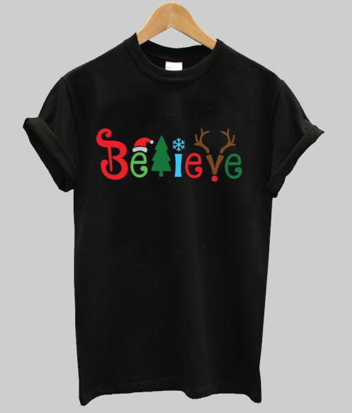 Believe Christmas Shirt NA