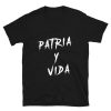 Cuba Patria y Vida t shirt NA