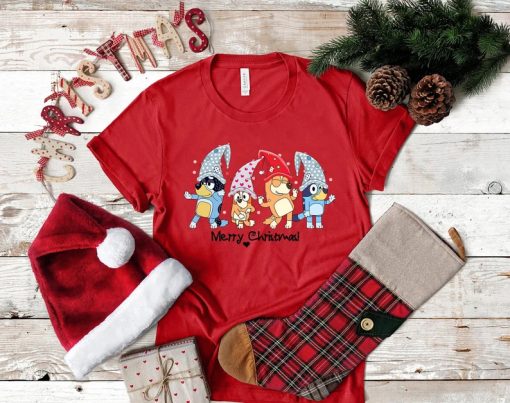 Bluey Christmas Shirt NA