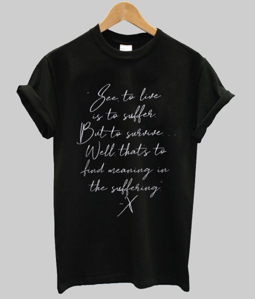 DMX Find Meaning in the Suffering t shirt NA