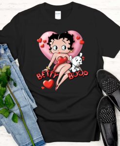 Betty Boop Heart T-Shirt NA