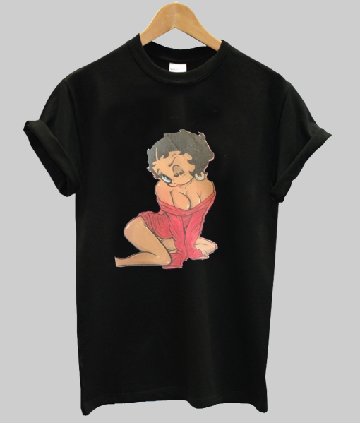 Betty Boop Sexy Playboy pose tshirt NA