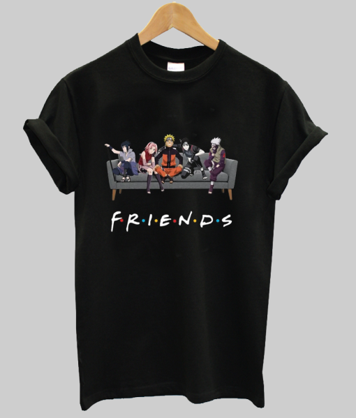 Naruto Anime Friends T-Shirt NA