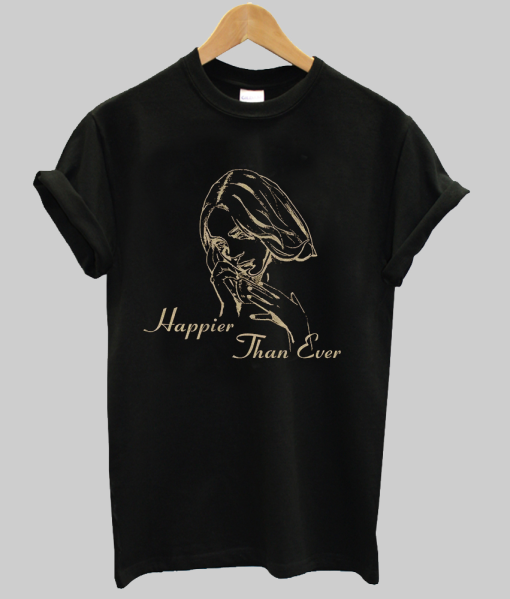 Billie Eilish Happier Than Ever tshirt NA