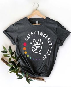 Happy Twosday Tuesday February 22nd 2022 tshirt NA