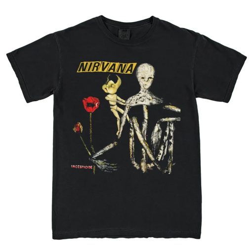 New Rare Nirvana Incesticide tshirt NA