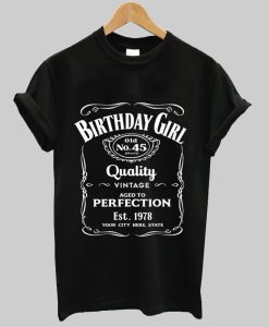 Birthday girl tshirt NA