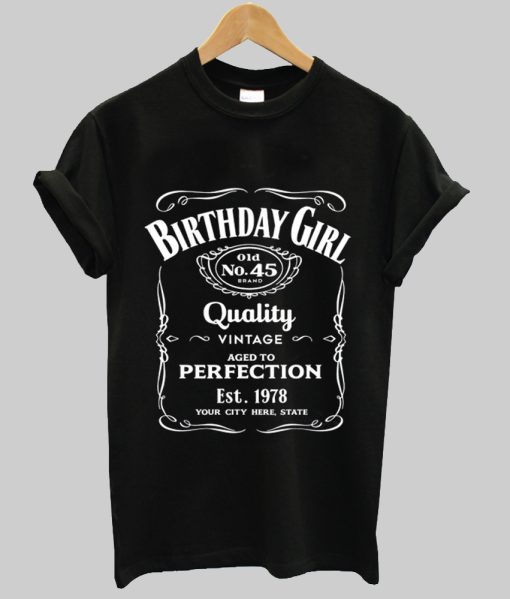 Birthday girl tshirt NA