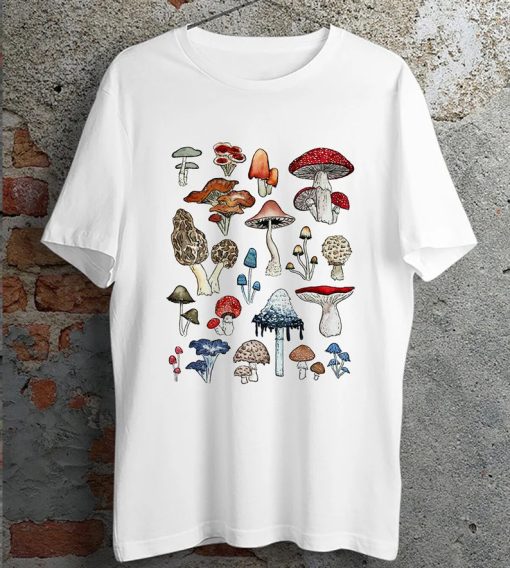 British Wild Mushrooms T Shirt NA