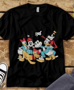 Disney Mickey Mouse and Friends Group Characters T-shirt NA