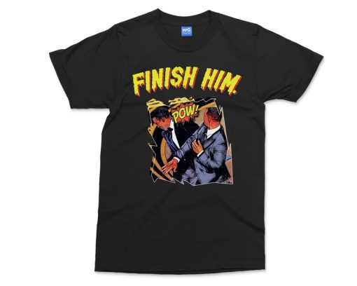 FINISH HIM Will Smith Slap T-shirt NA