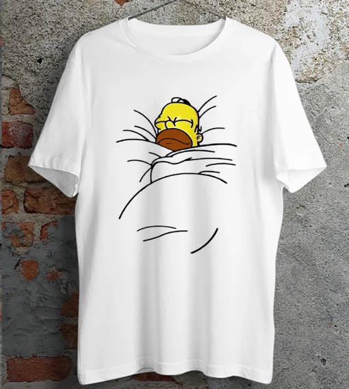 Homer Simpson Sleeping tshirt NA