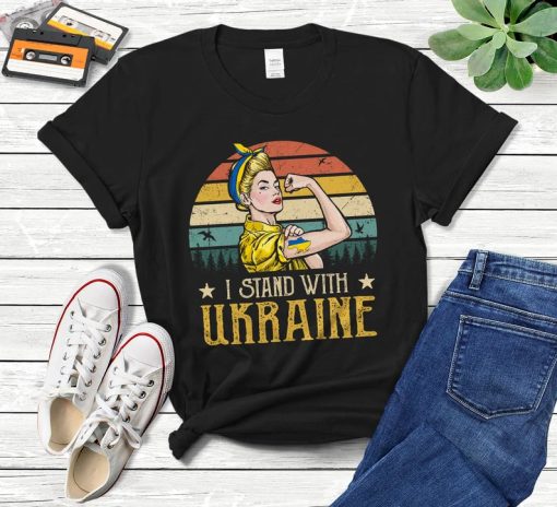 I Stand With Ukraine T-Shirt NA