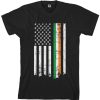 Irish American Flag tshirt NA