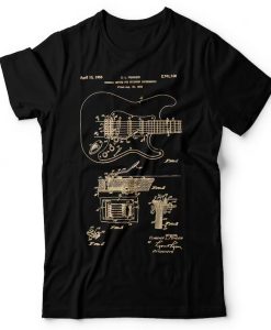 Patent Guitar T Shirt NA