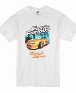 Fast And Furious Japanese T Shirt NA