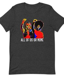 Gloria Steinem and Dorothy Pitman all of us or none tshirt NA