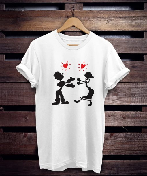 Popeye and Olive Oyl Classic T-Shirt NA