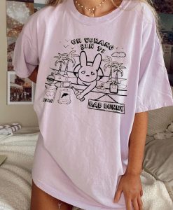 Bad bunny sad heart shirt NA