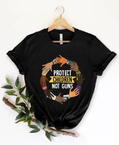 Protect Children Not Guns t Shirt NA