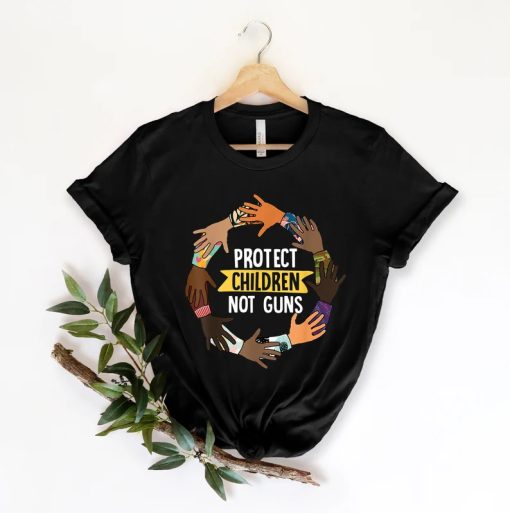 Protect Children Not Guns t Shirt NA