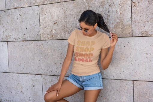 Shop Shop Shop Local unisex t shirt NA
