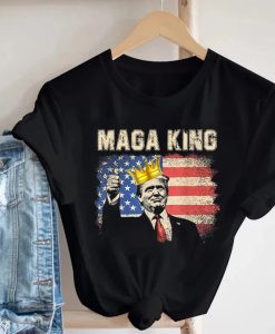 Trump Maga King Vintage Shirt NA