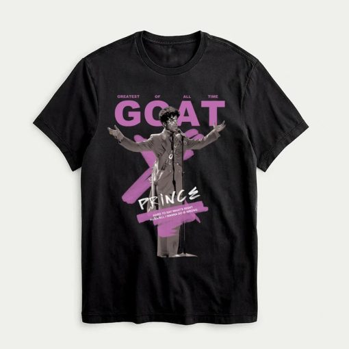 Prince Purple Rain GOAT Greatest Of All Time Shirt NA