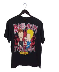 Beavis and Butthead breakin thelaw tshirt NA